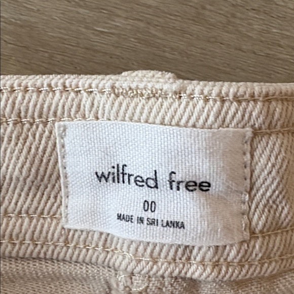 Aritzia Wilfred Free Modern Utility Pants Birch Colour Size 00 24x29 - Picture 6 of 9
